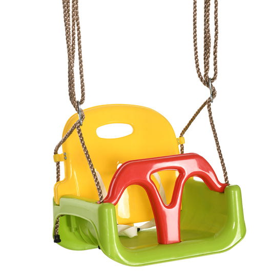 3 in 1 Detachable Kids Swing Seat with Safety Belt