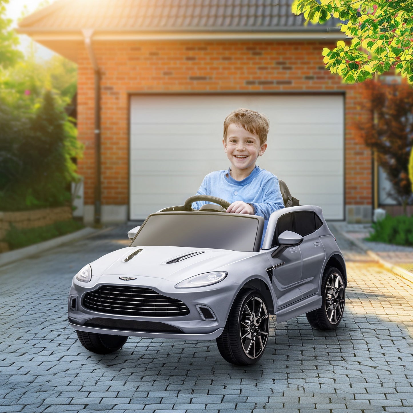 Aston Martin DBX Licensed Battery Powered Kids Electric Car