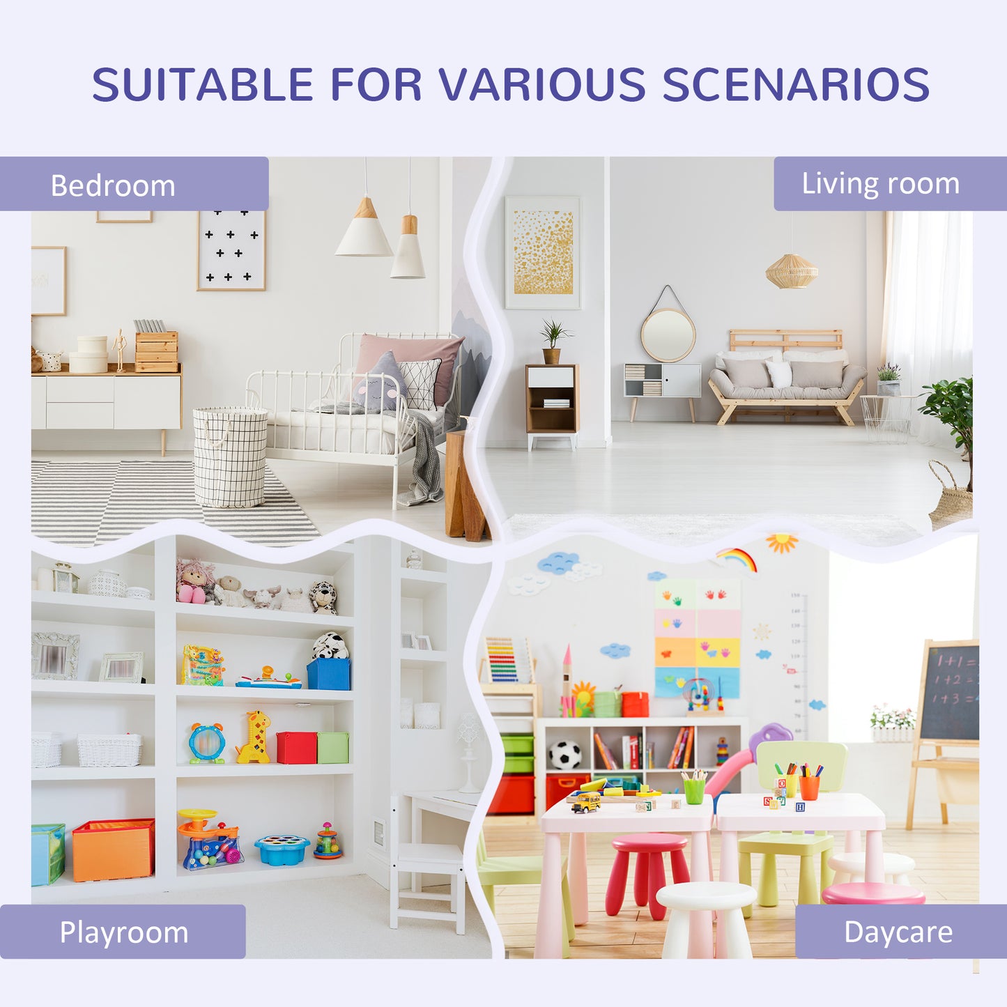 Kids Bookcase Shelf Storage Cabinet Unit