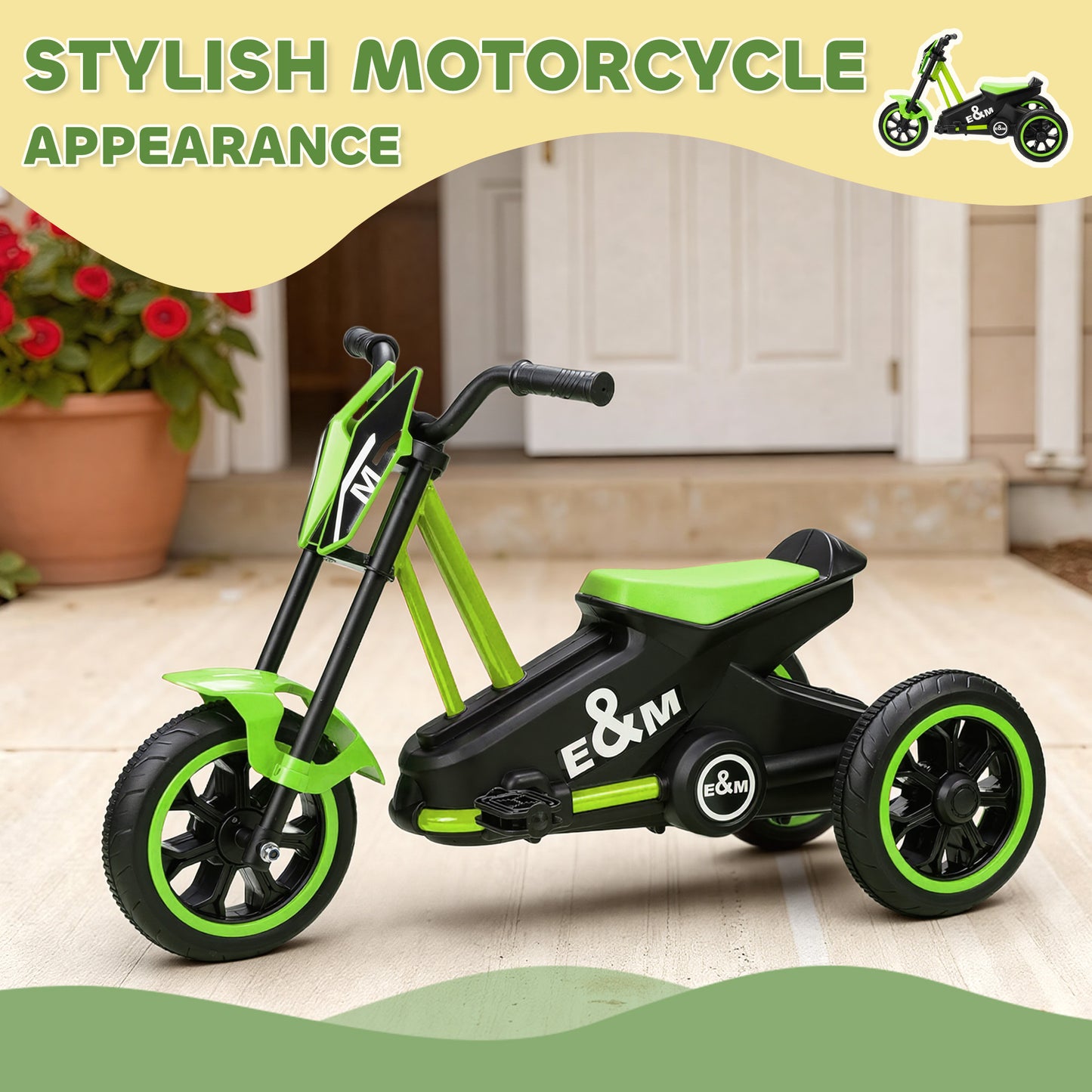Kids Tricycle Baby Trike, Kids Trike with Pedal
