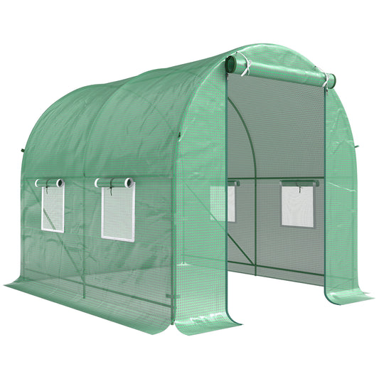 245 x 200cm Polytunnel Greenhouse