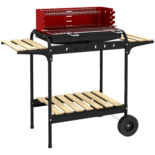 Charcoal BBQ, with Five Position Grill Grate