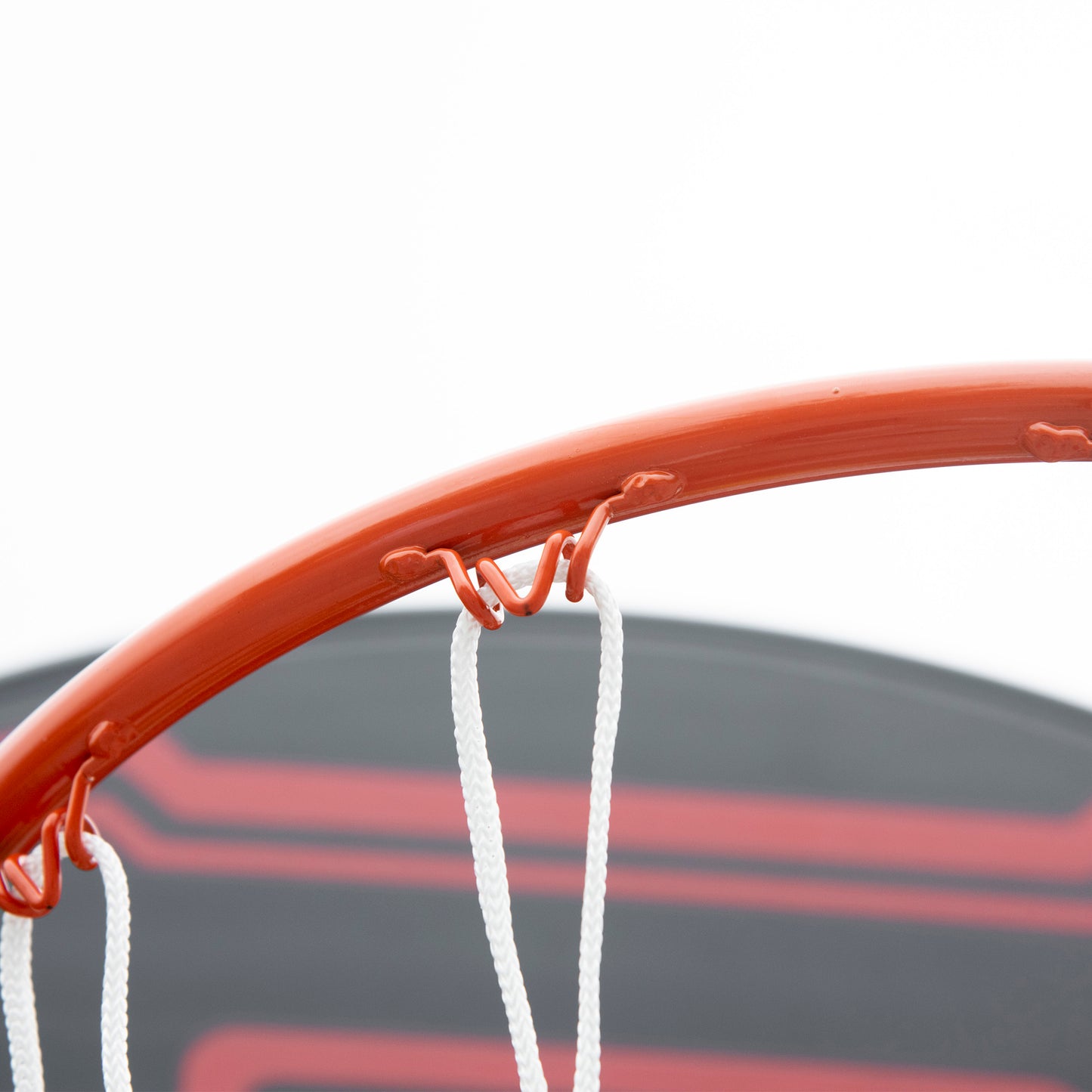 Basketball Hoop Stand Portable Adjustable Height 2.1-2.6m w/ Wheels