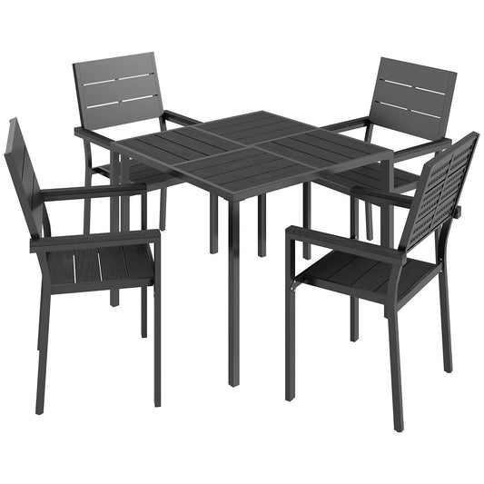 5 Pieces Garden Dining Set