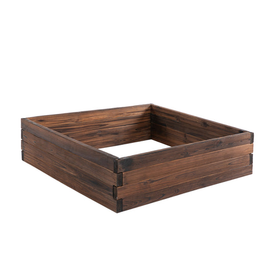 128L Wooden Raised Beds for Garden Planter Grow Containers