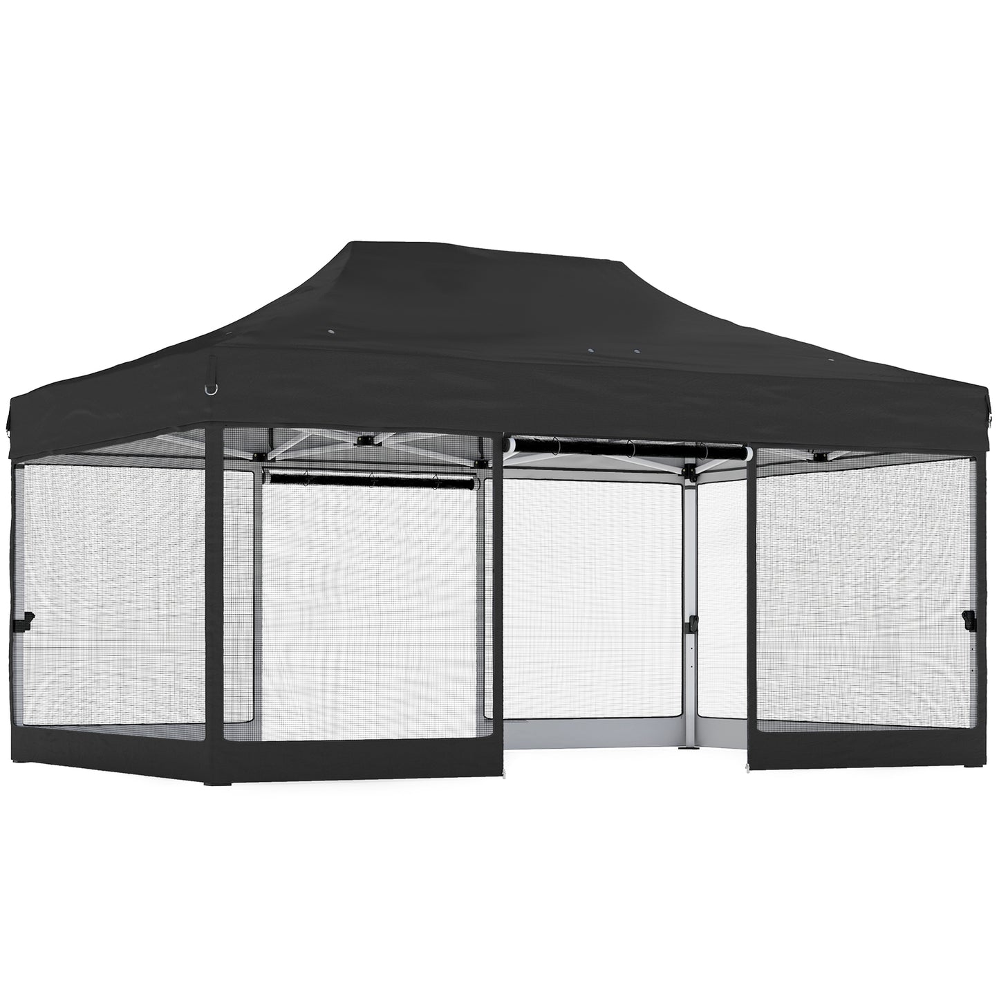 3 x 4.5 m Pop Up Gazebo with Mesh Nettings