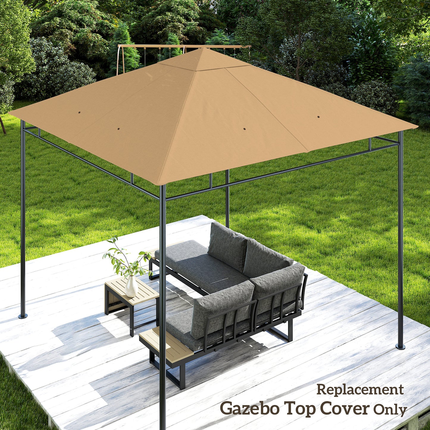 3 x 3 m Gazebo Canopy Replacement Cover