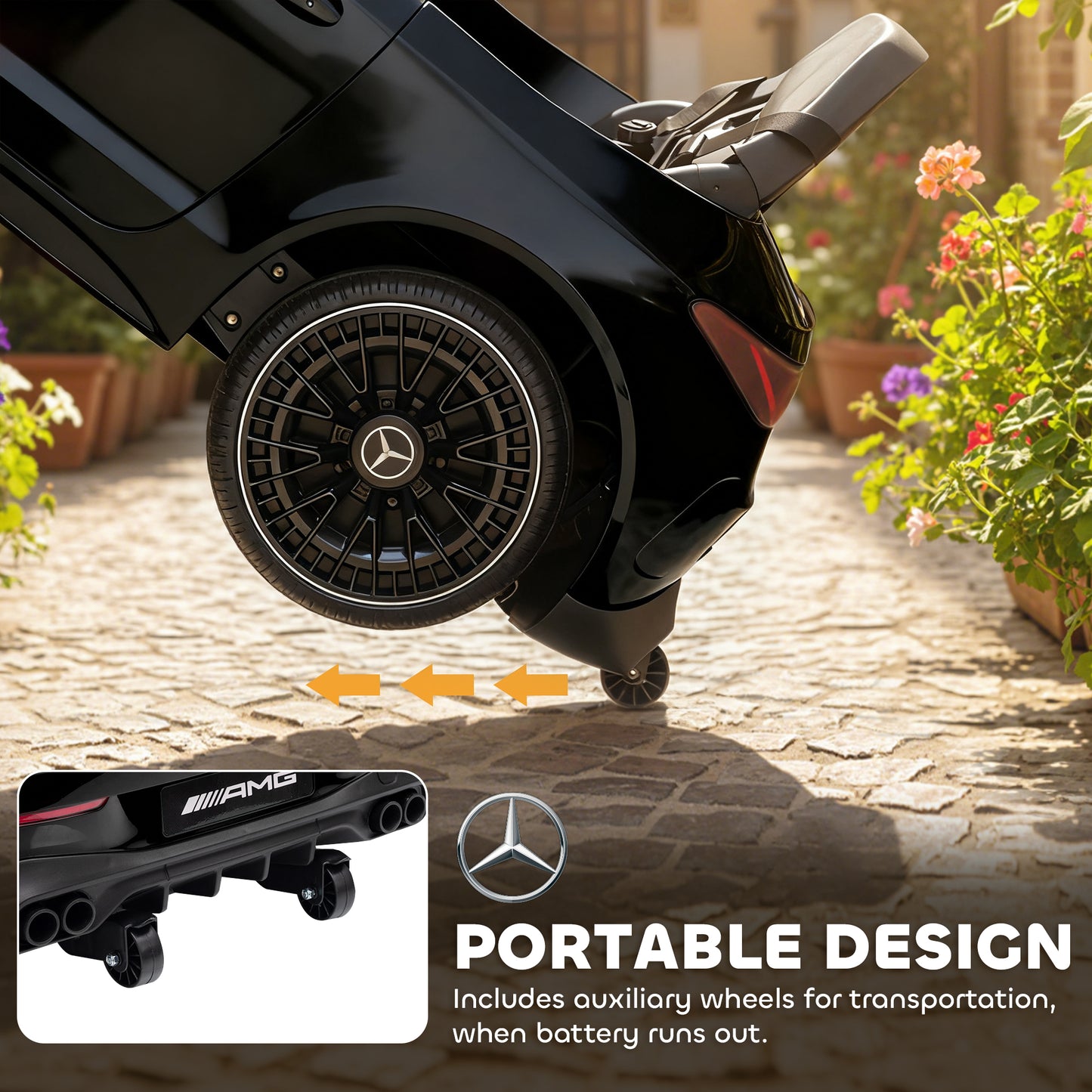 Licensed Mercedes AMG Kids Electric Car