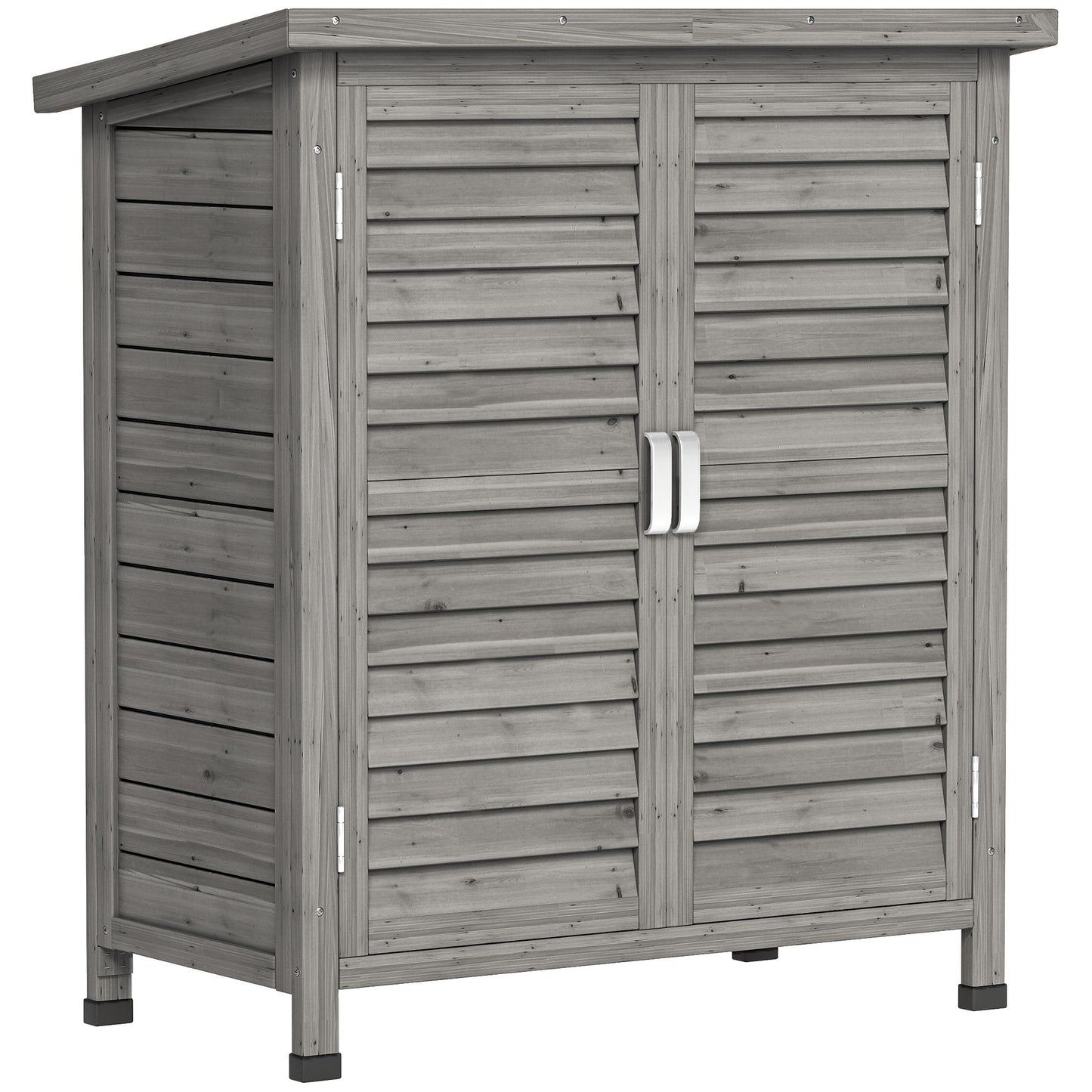 Garden Shed Wooden Garden Storage Shed 2 Door Unit Solid Fir Wood