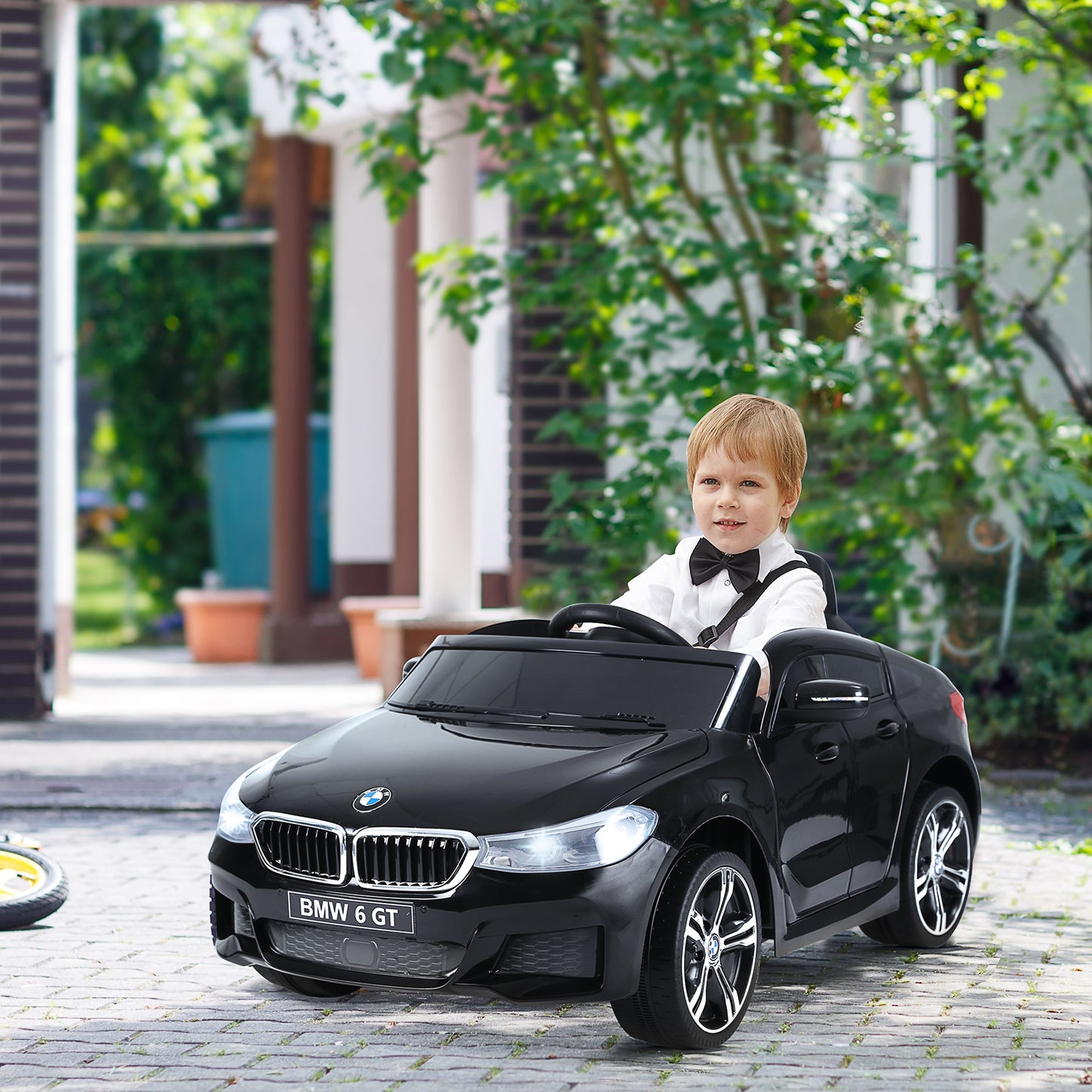 Kids Electric Ride On Car 6V Licensed BMW 6GT W/ Remote