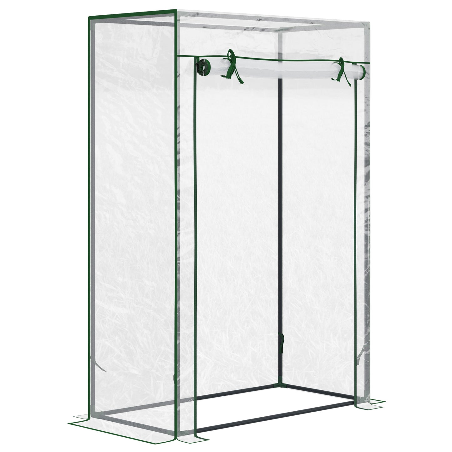Tomato Greenhouse with Roll-up Door, Mini Greenhouse with PVC Cover