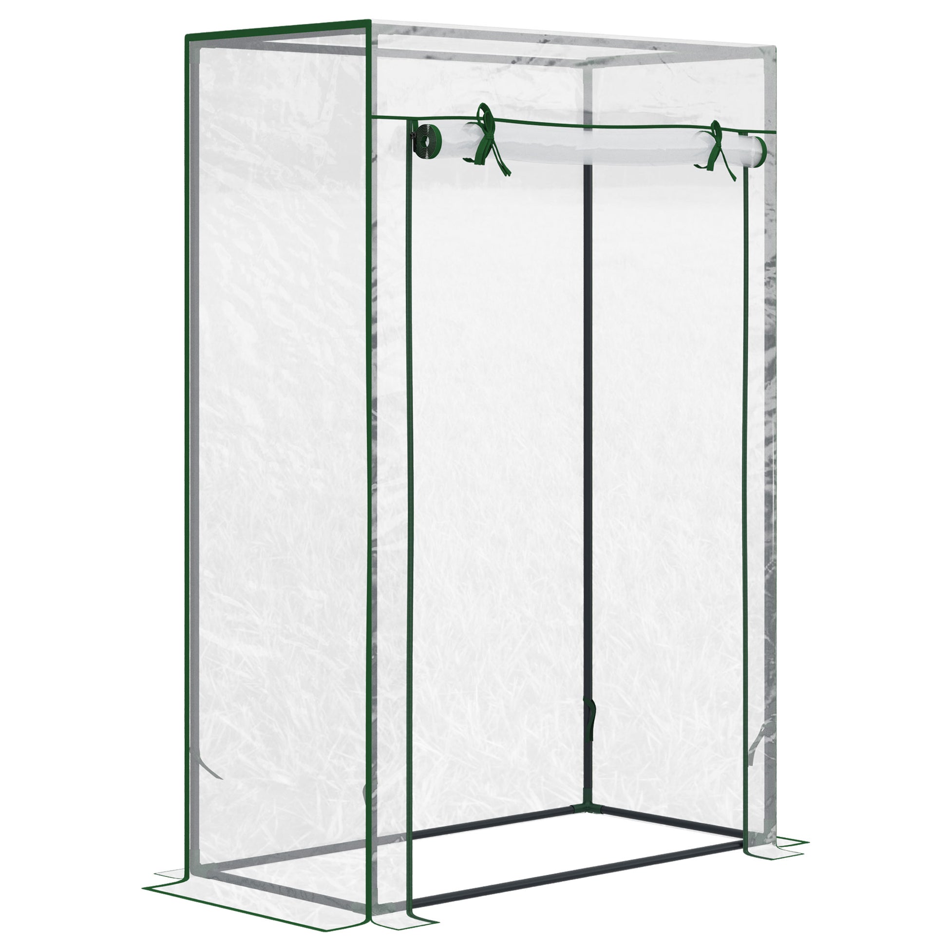 Tomato Greenhouse with Roll-up Door, Mini Greenhouse with PVC Cover