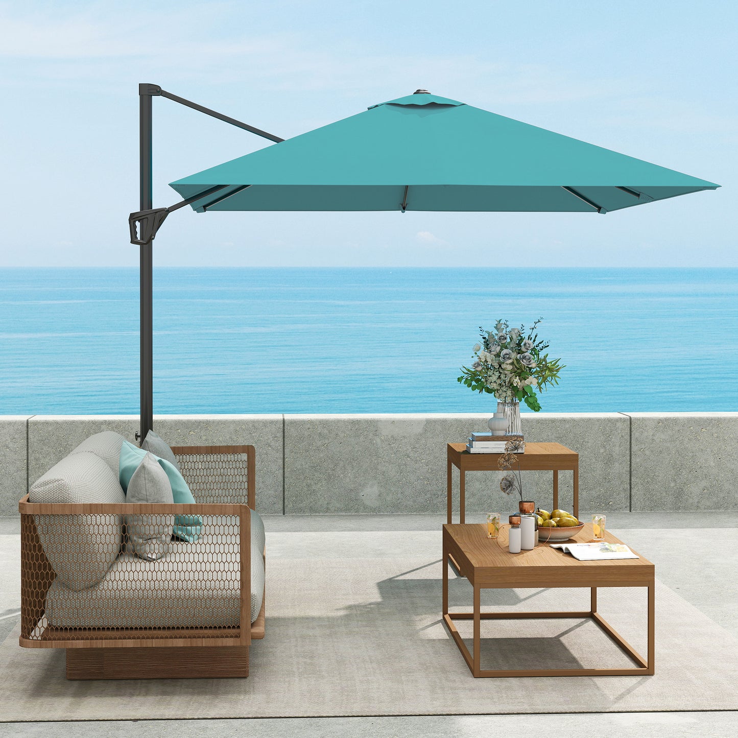 Patio Offset Parasol Umbrella