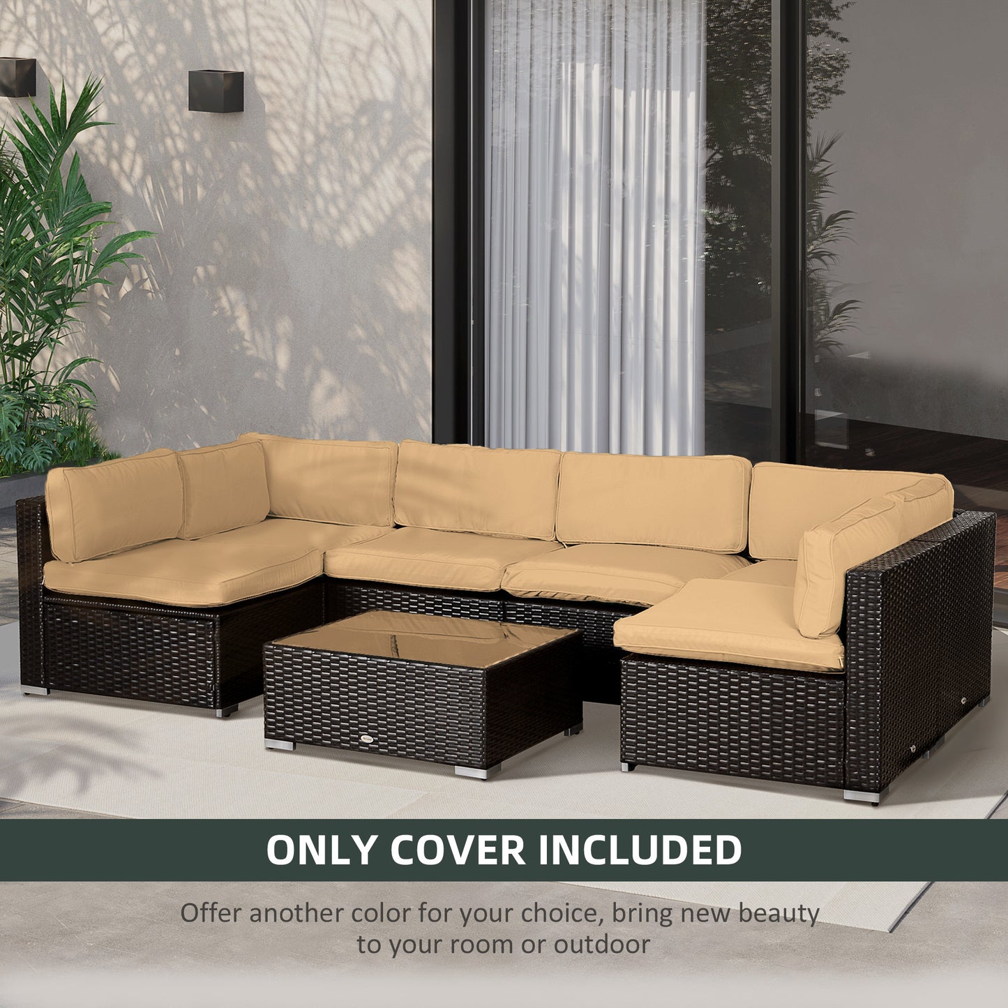 14 Pcs Outdoor Cushion Set