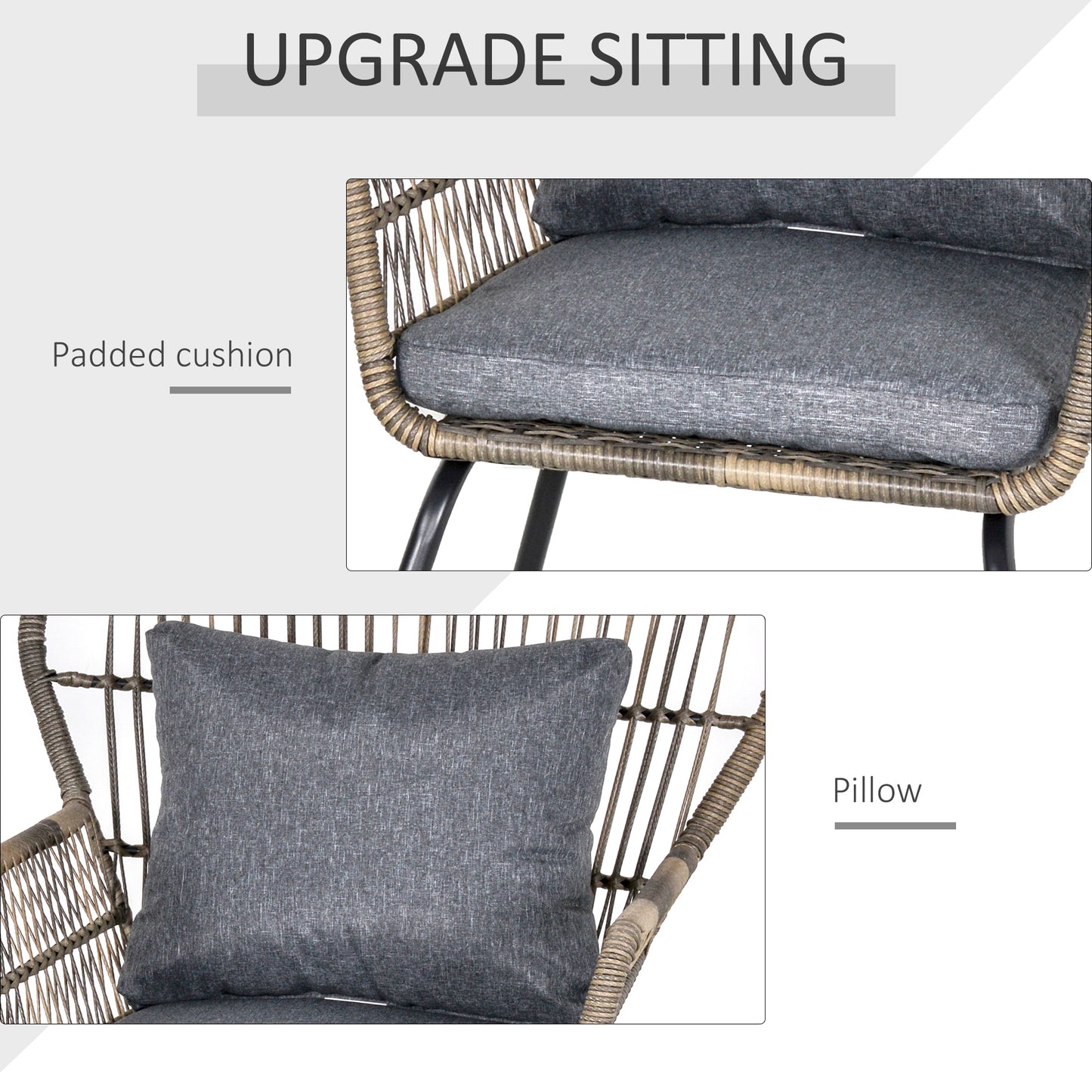3 Pieces Rattan Bistro Set (1)