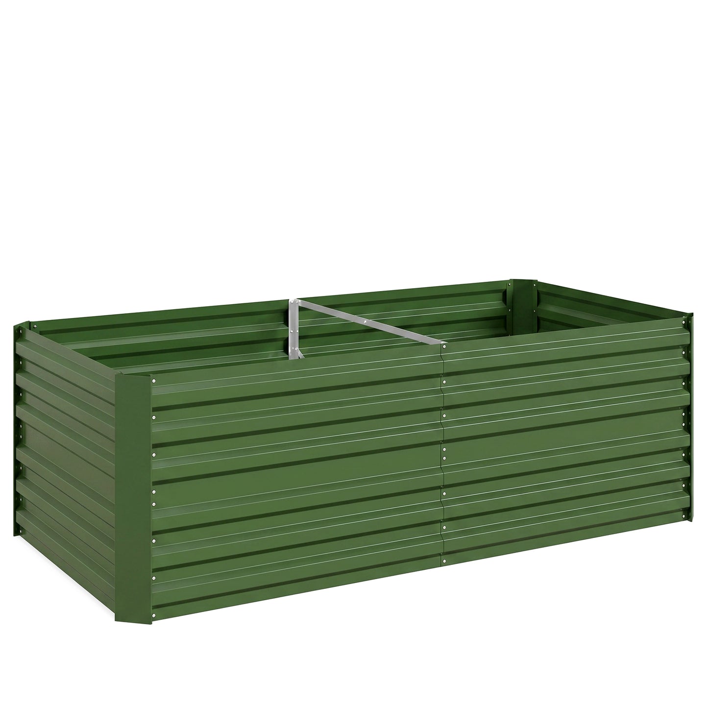 Raised Beds for Garden, Galvanised Steel Outdoor Planters (3)