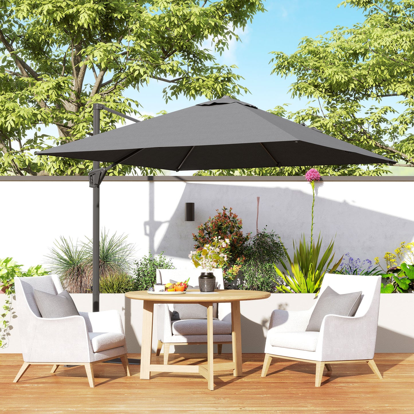 Patio Offset Parasol Umbrella