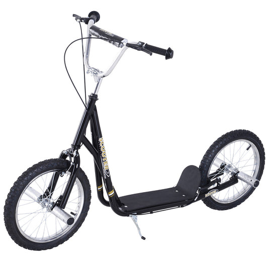 Stunt Scooter, Kids Scooter with 16" Big Wheels, Adjustable Height