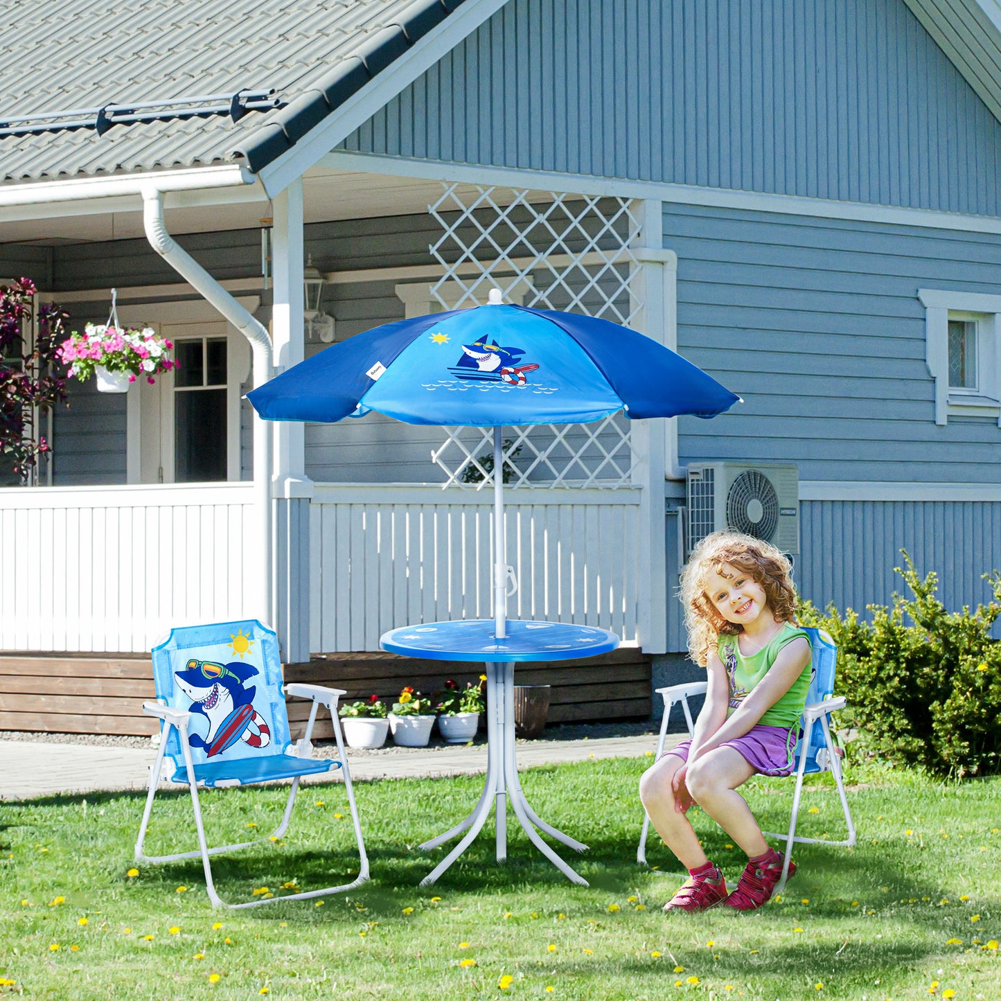 Kids Outdoor Bistro Table and Chair Set