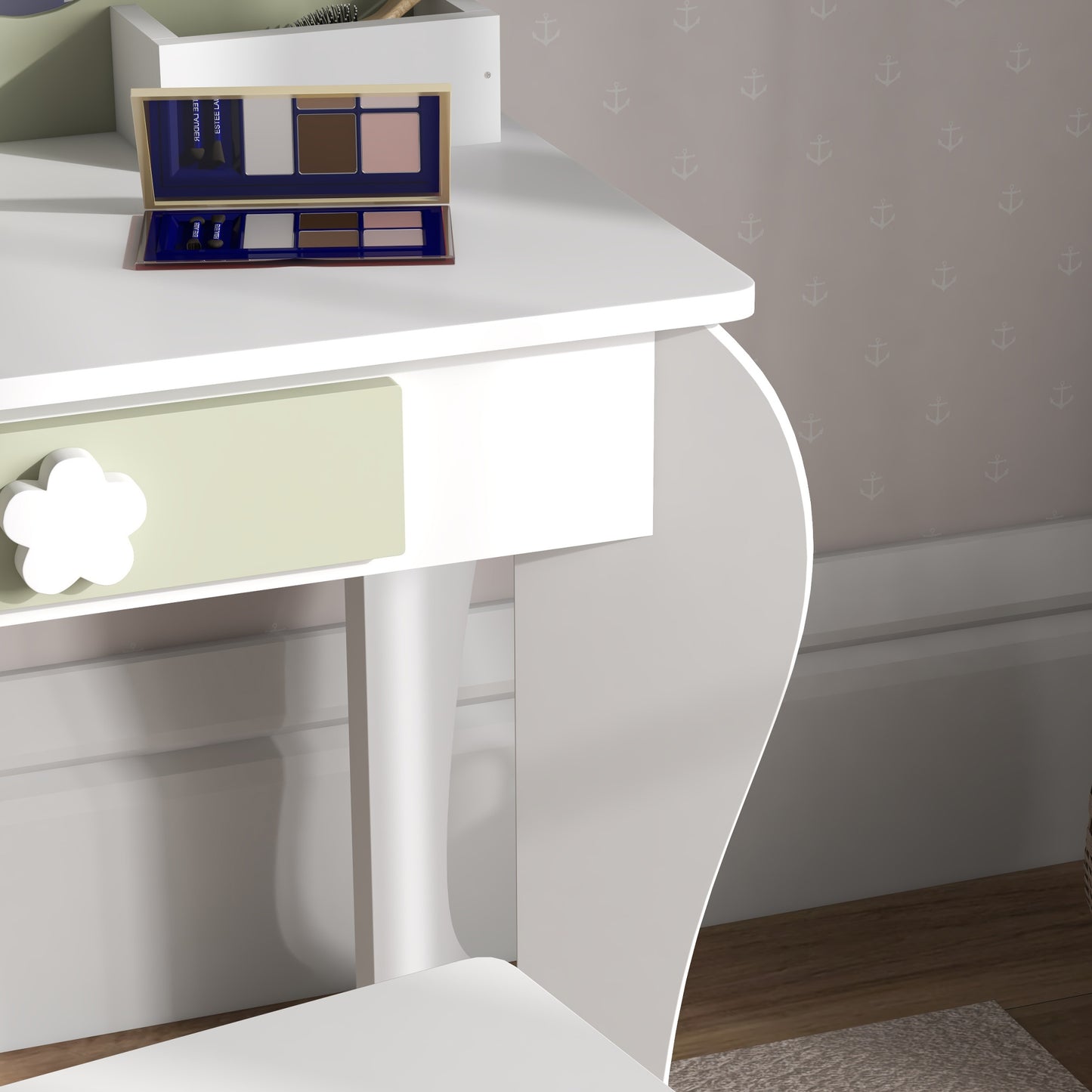5 PCs Kids Furniture Set Flower Design for 3-5 Years