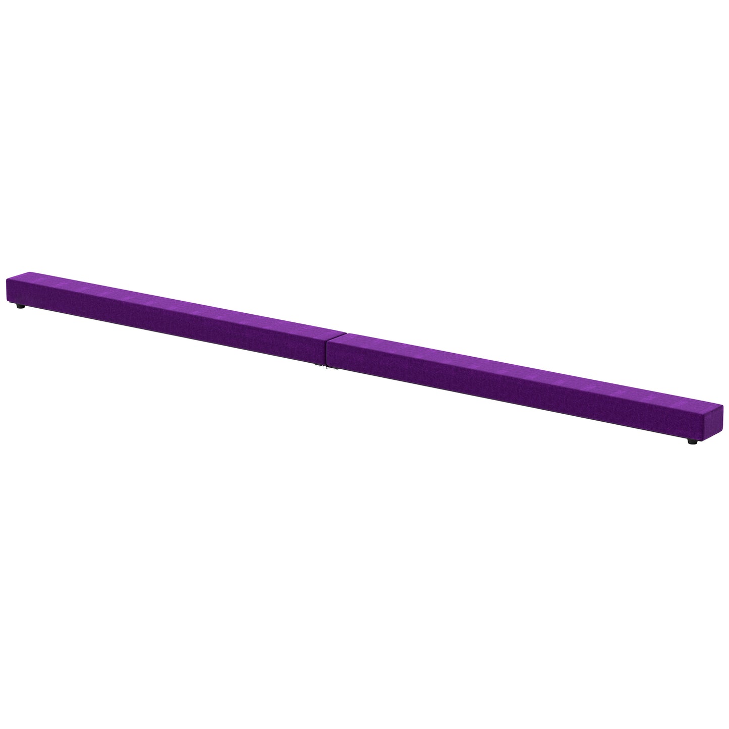 2.4M 8FT Gymnastics Folding Balance Beam Home Gym Training Exercise