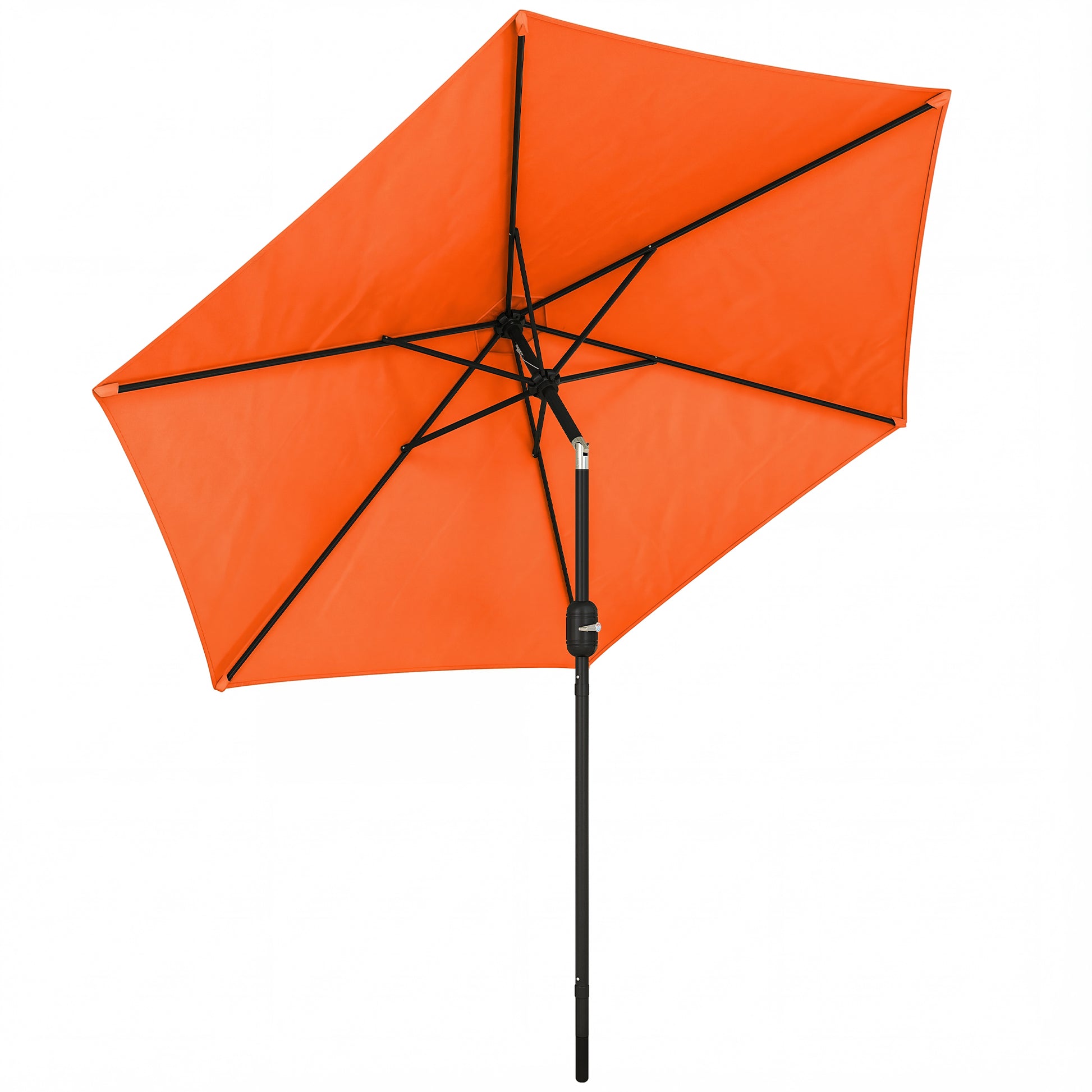 2.6 m Garden Parasol Umbrella with Aluminium Pole (7)