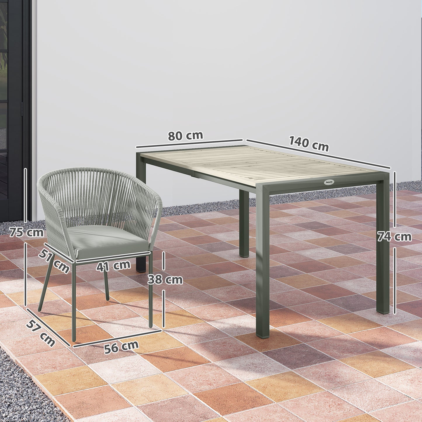 Rattan Dining Set, 6 Seater Rattan Garden Furniture Set