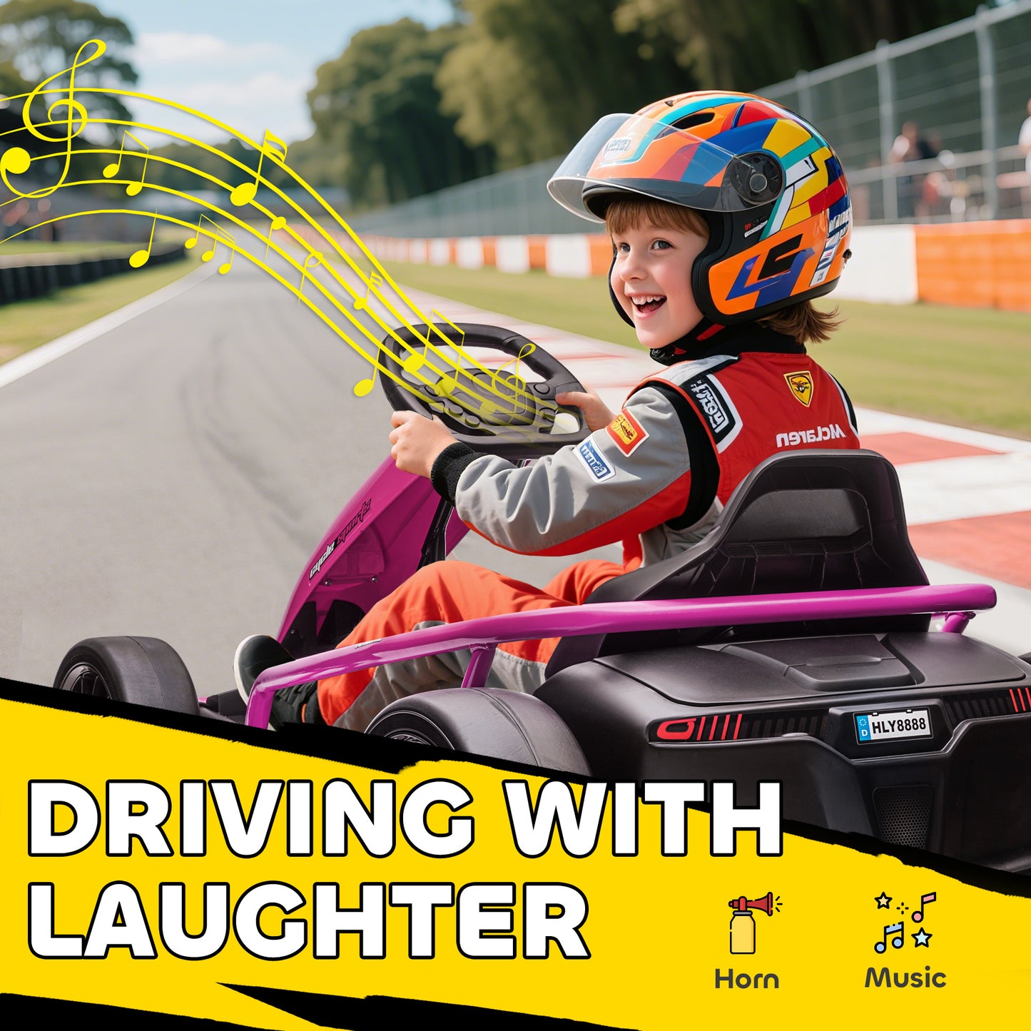 24V Electric Go Kart for Kids