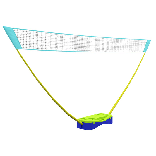 Portable Badminton Net Set w/ Volleyball Net, Rackets, Shuttlecocks