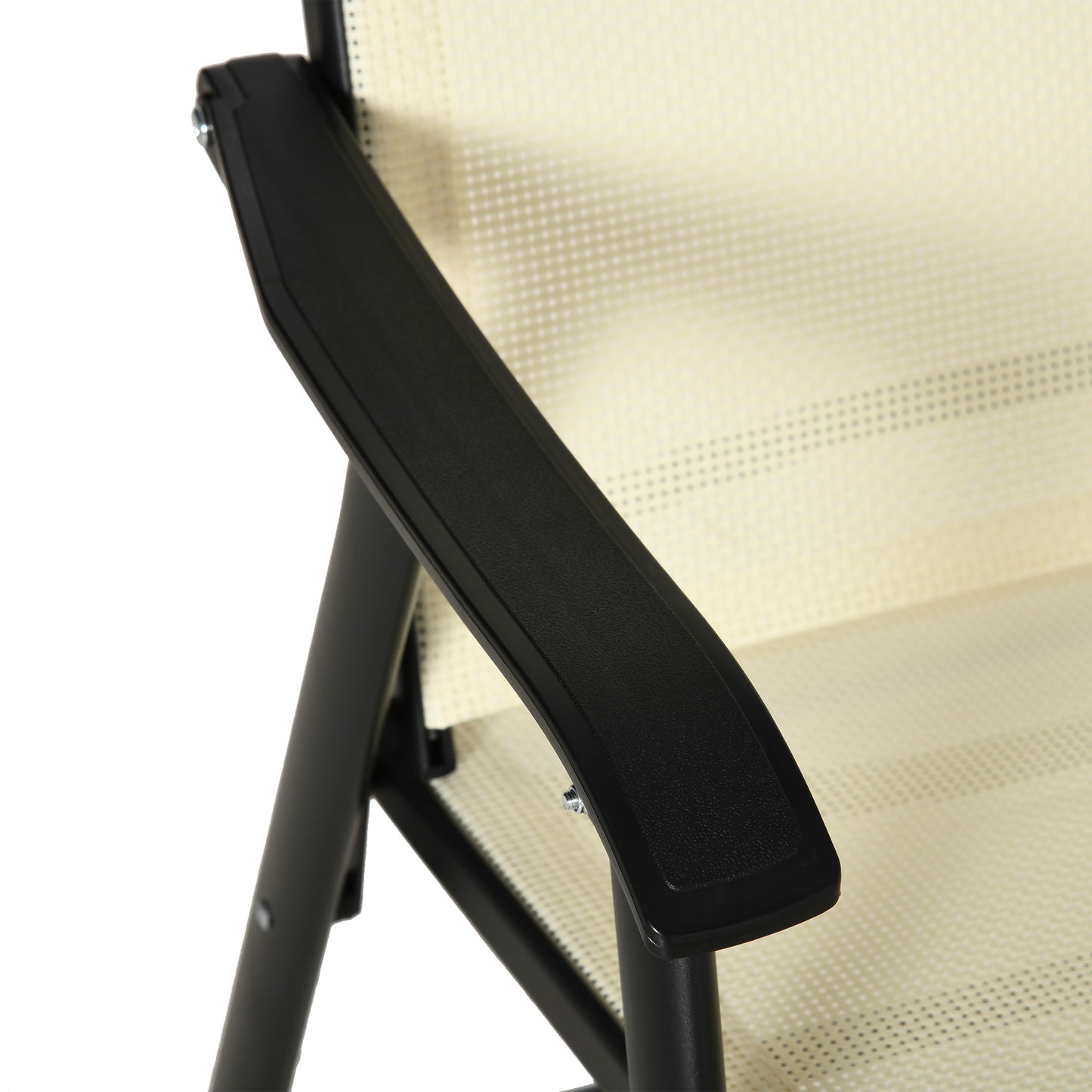 Set of Four Folding Garden Chairs