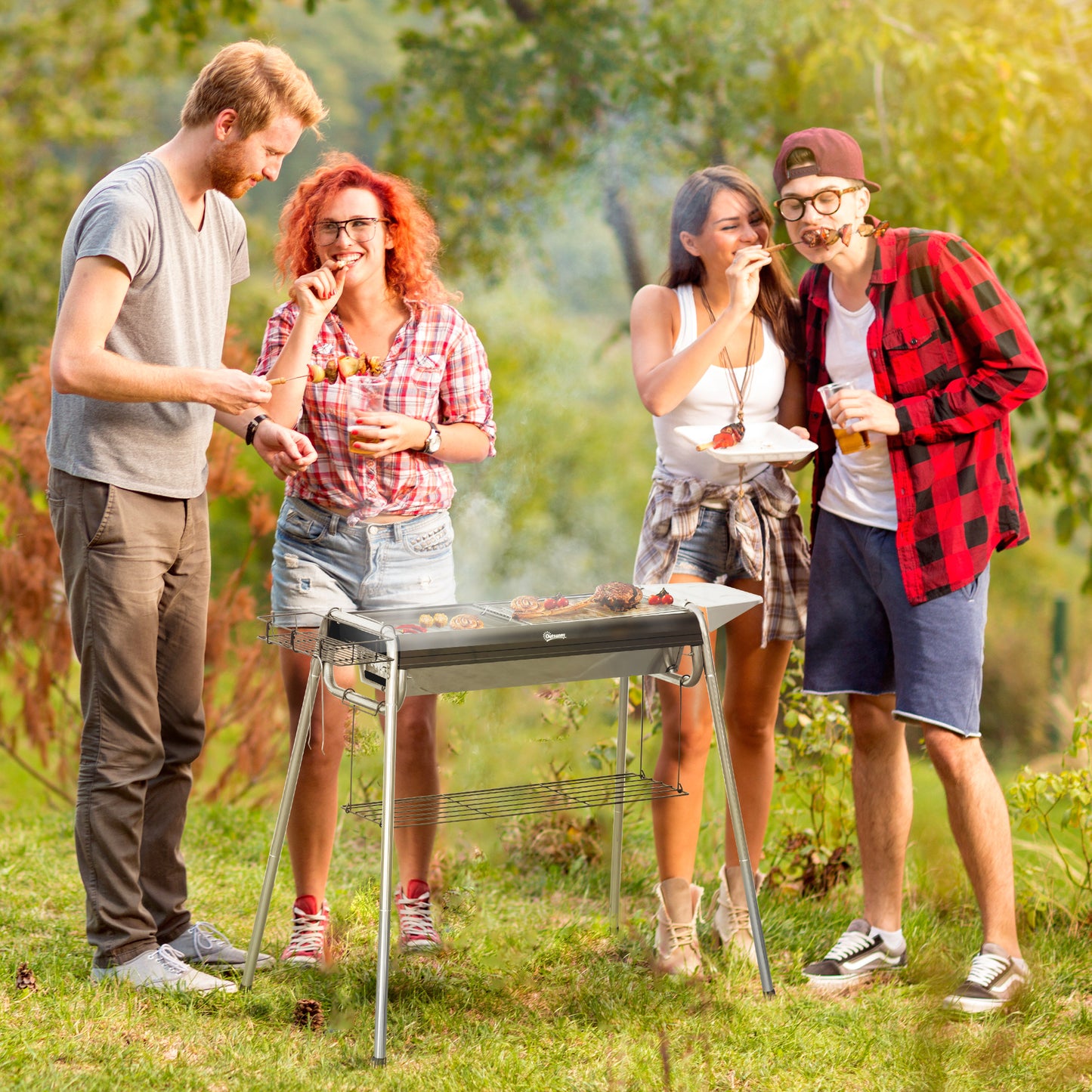 Charcoal BBQ Grill