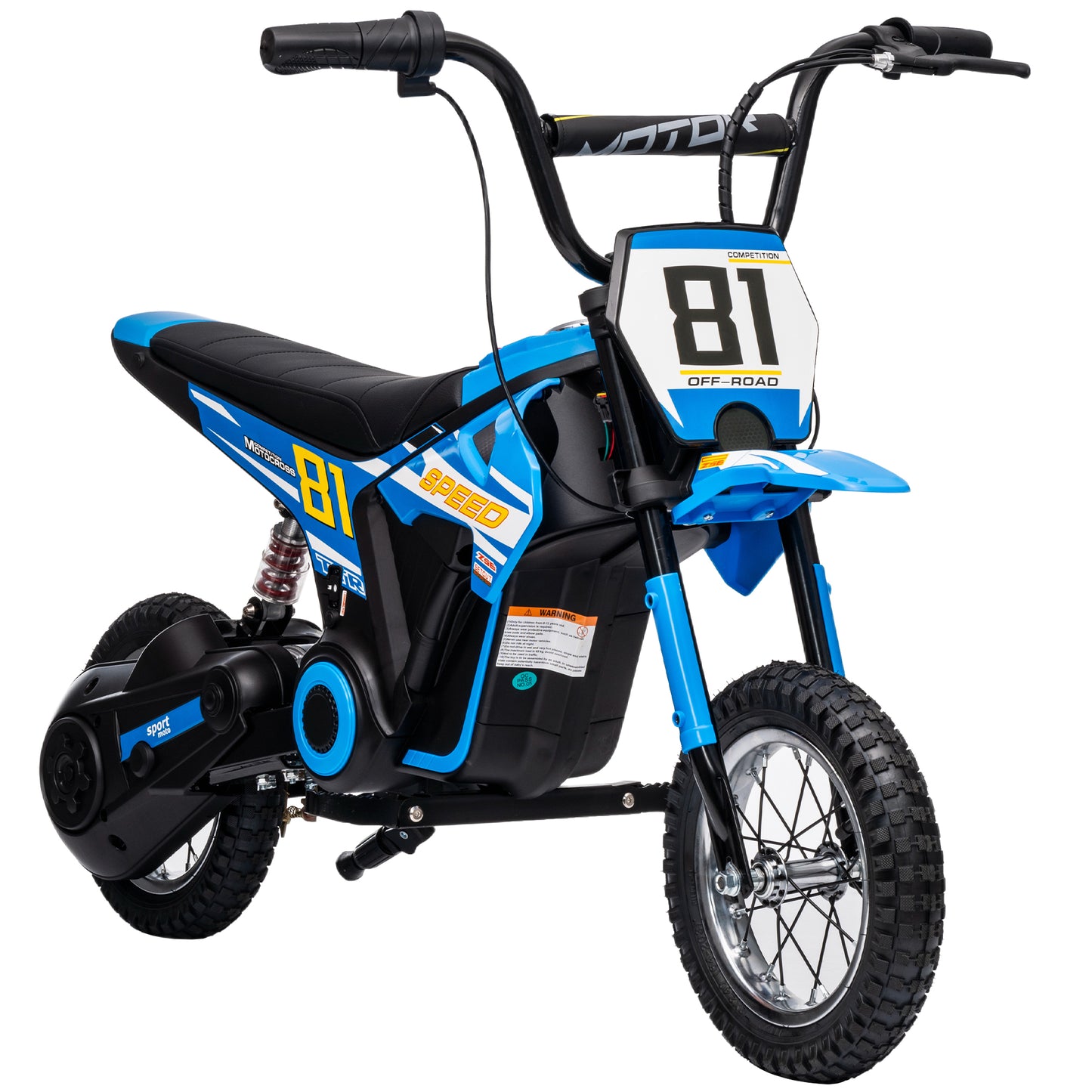 Kids Electric Motorbike 3 Gearboxes Speed Ride on Motorcycle (1)