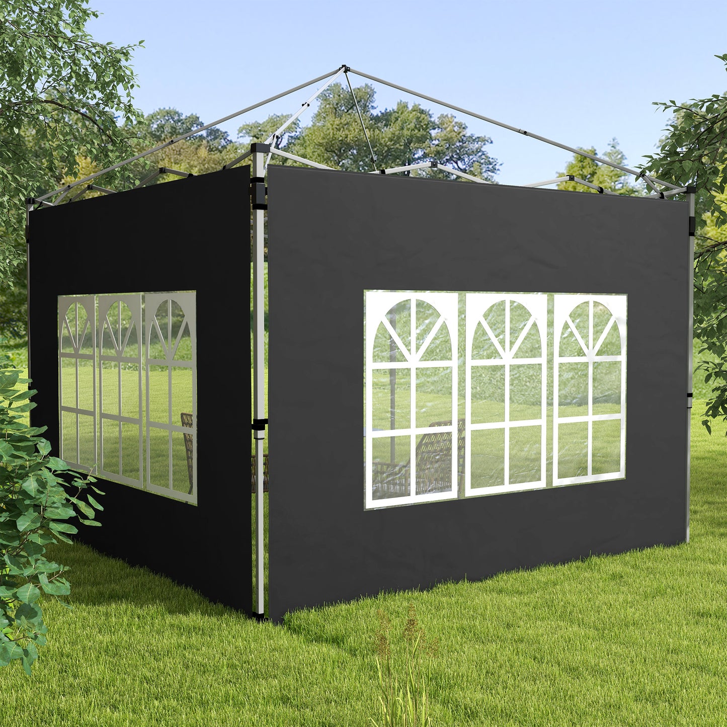 Gazebo Side Panels, Sides Replacement with Window
