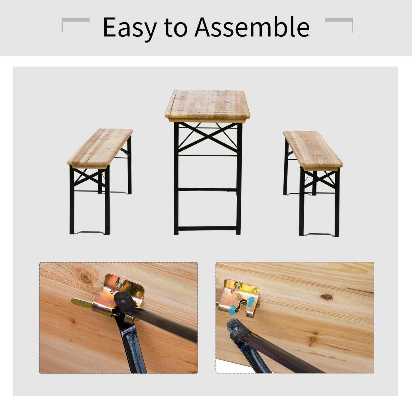 Portable Folding Camping Picnic Table