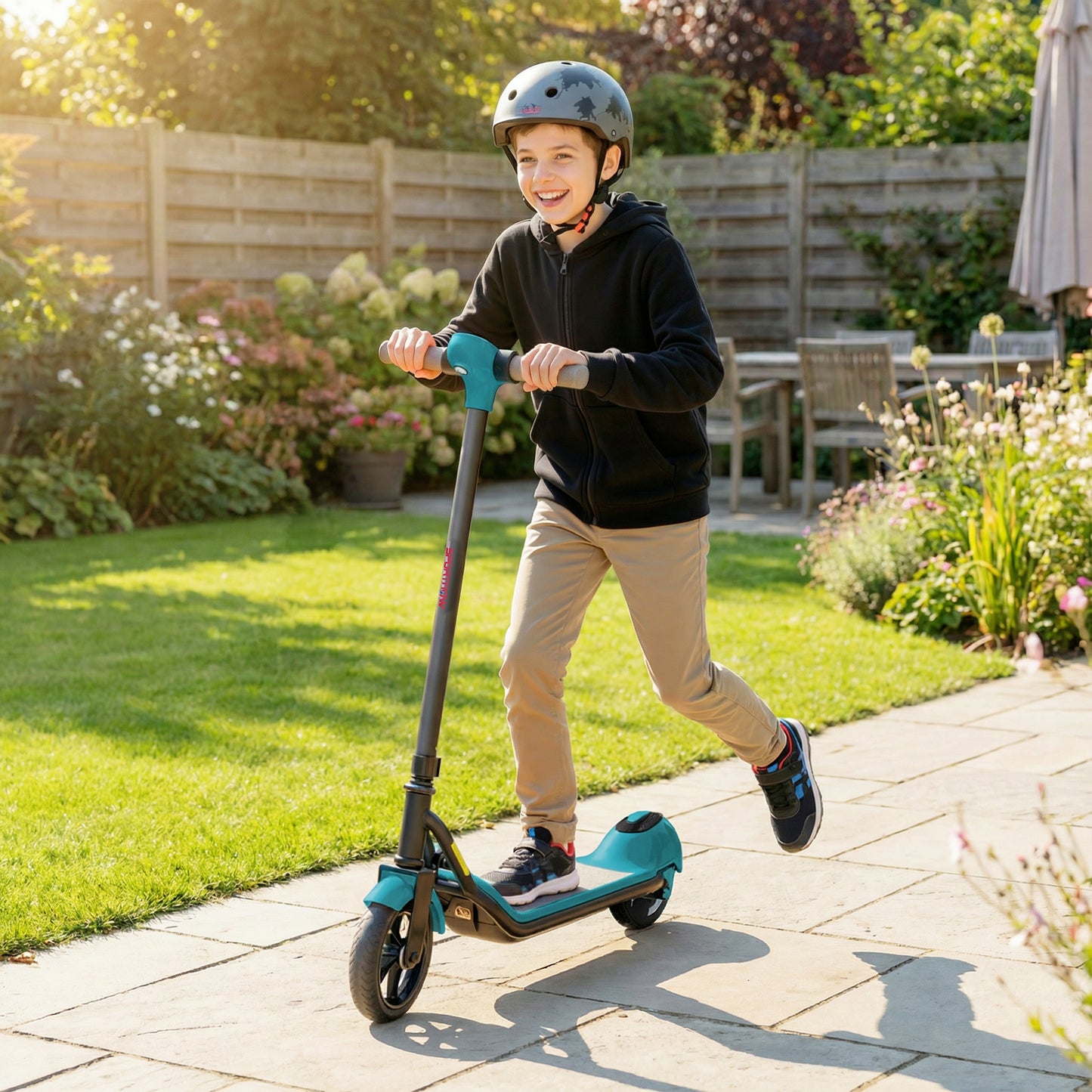 Electric Scooter for Kids, with LED Display