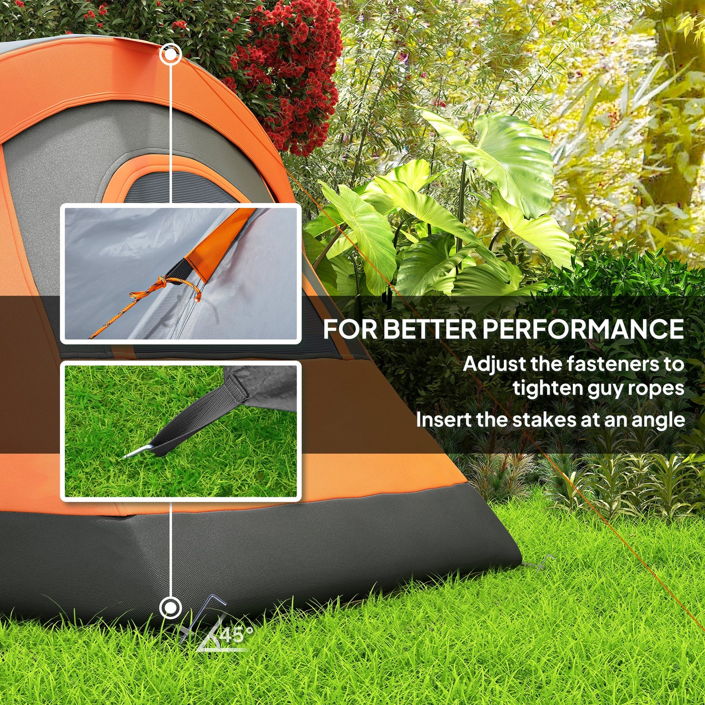 5-6 Man Dome Camping Tent