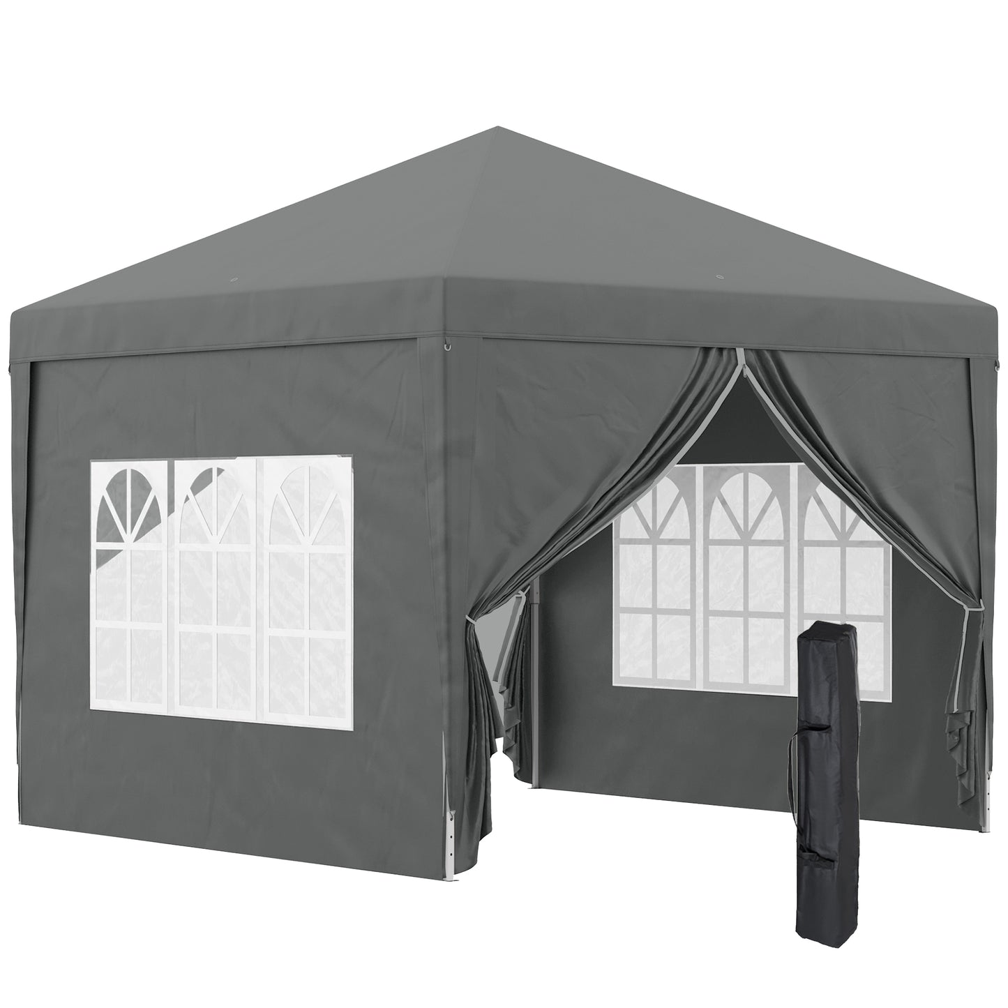 3 x 3 m Garden Pop Up Gazebo, Wedding Party Tent Marquee