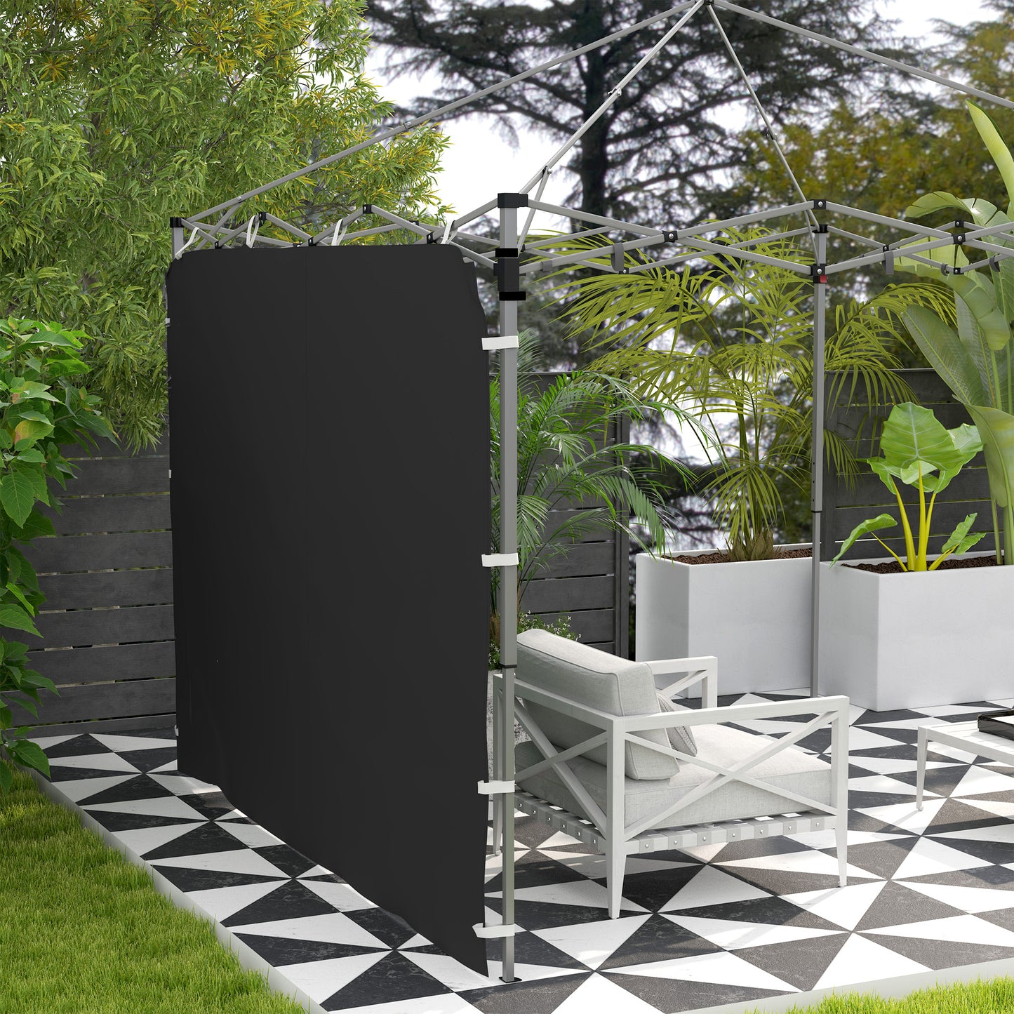 195 x 295cm Replacement Gazebo Sidewall