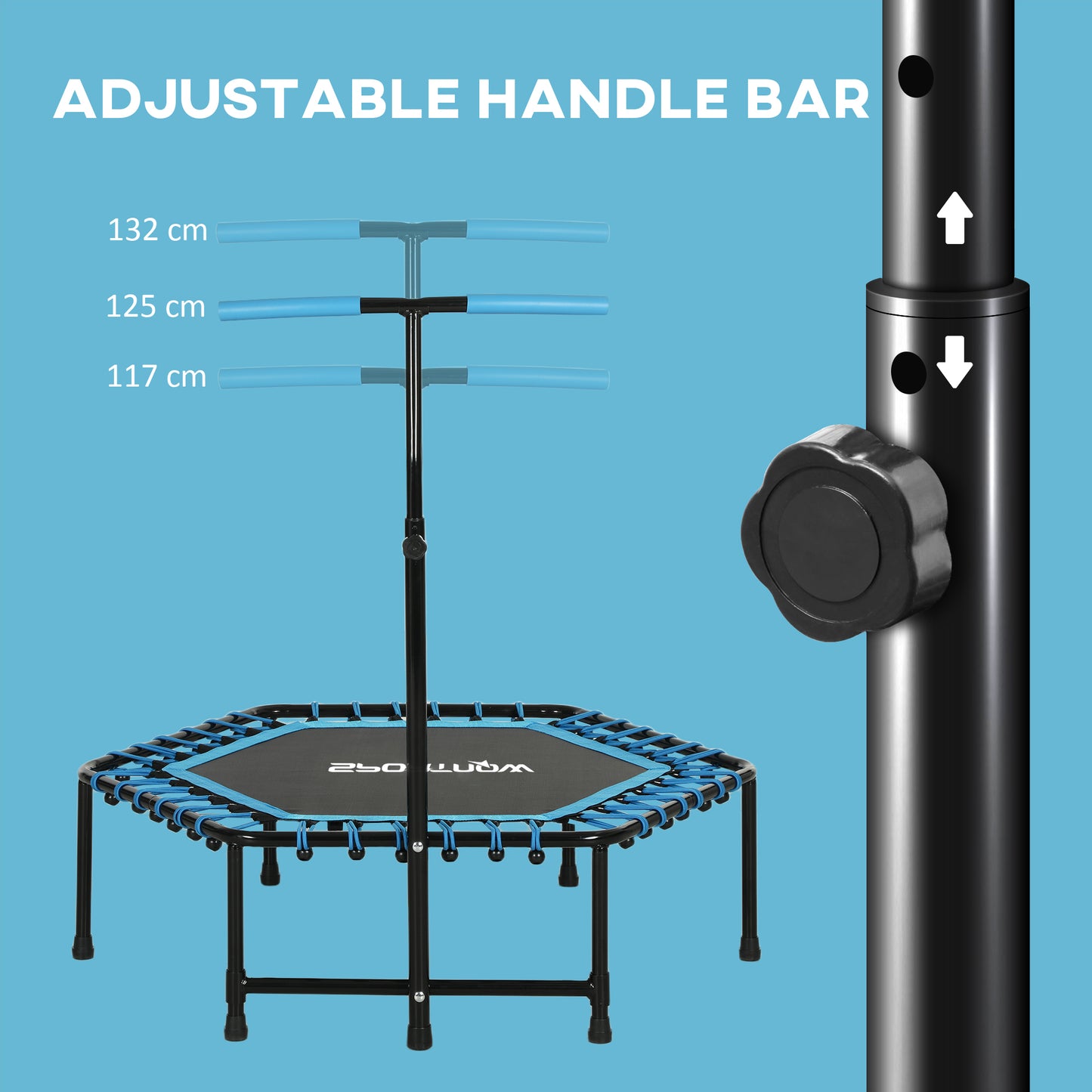 45" Rebounder Trampoline for Adults