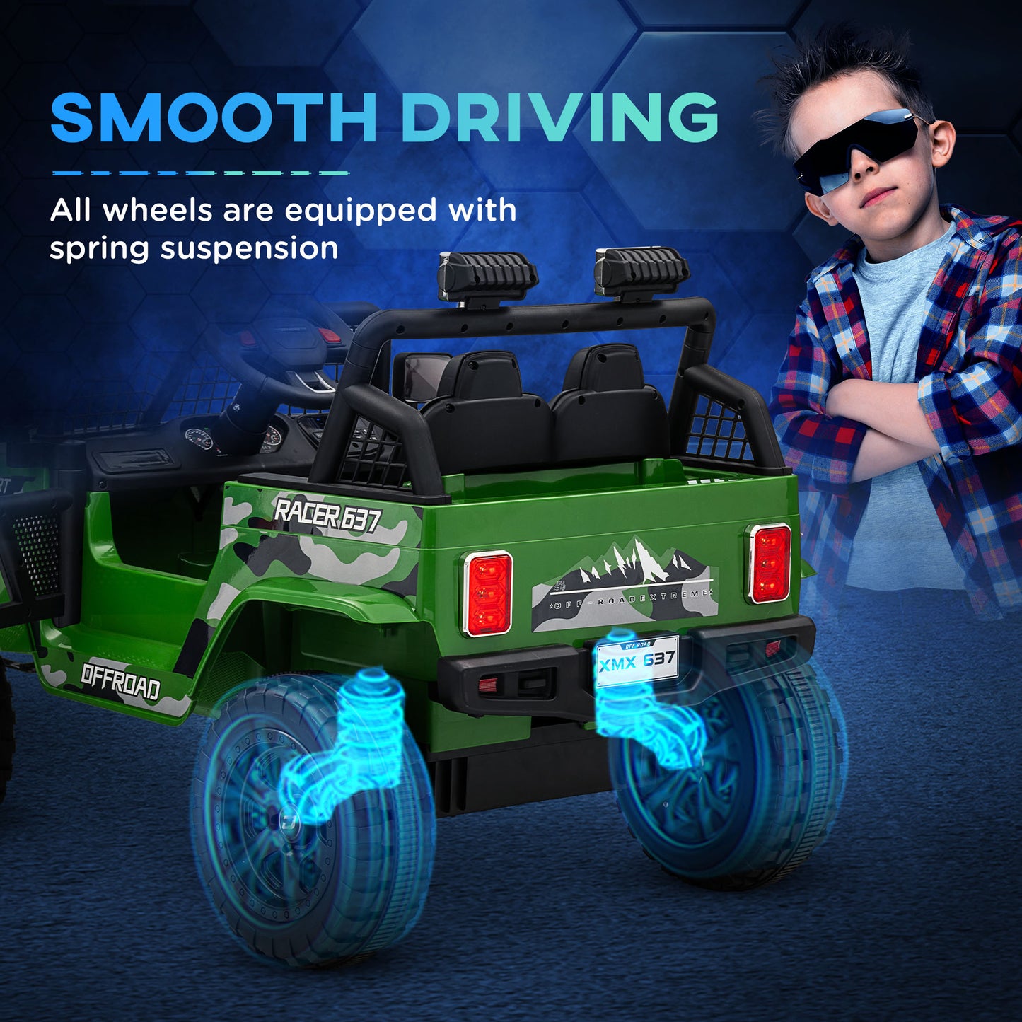 12V Battery Powered Kids Ride-On Car