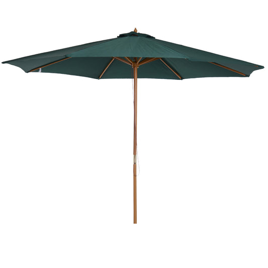 3(m) Wooden Patio Umbrella