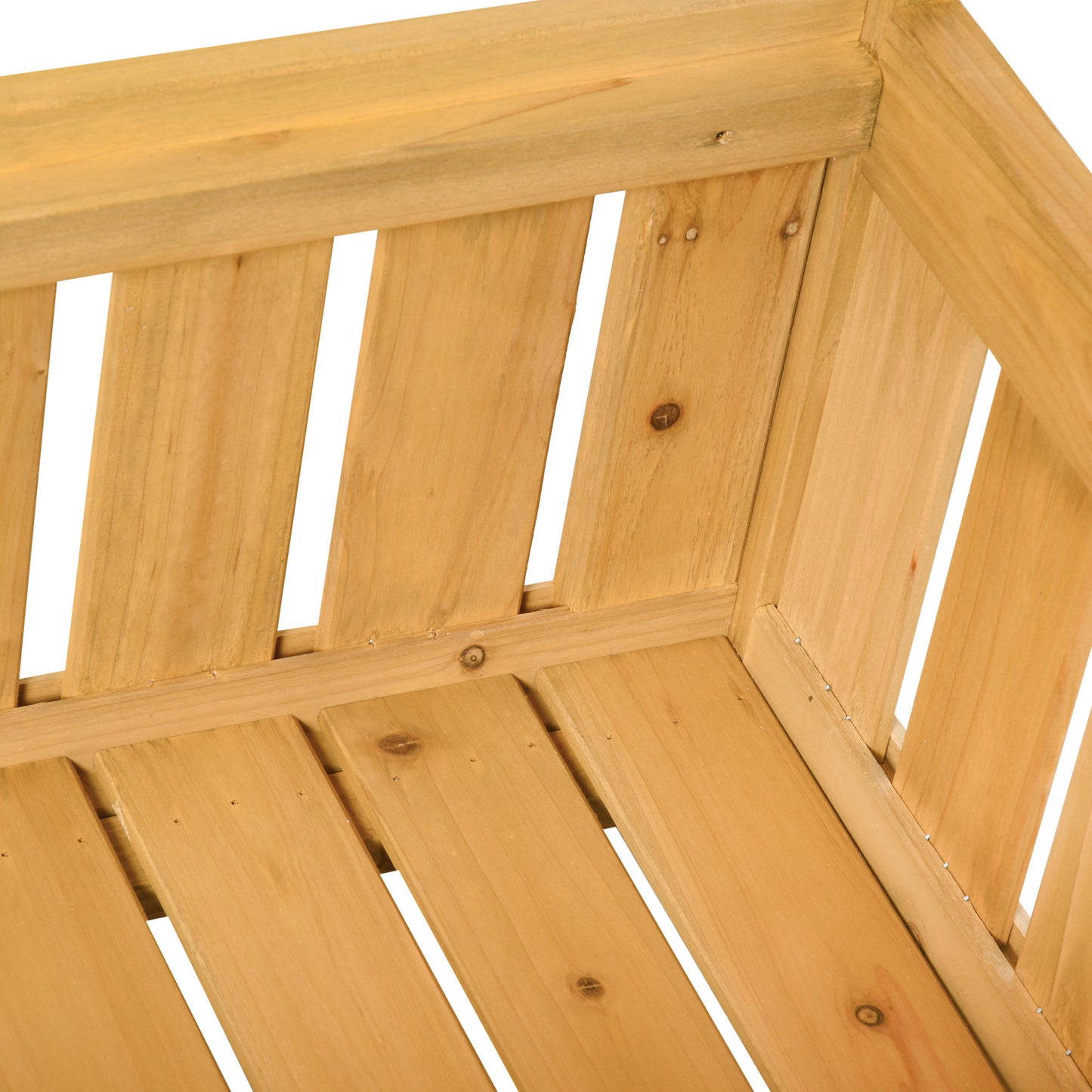 2-Seater Garden Storage Bench