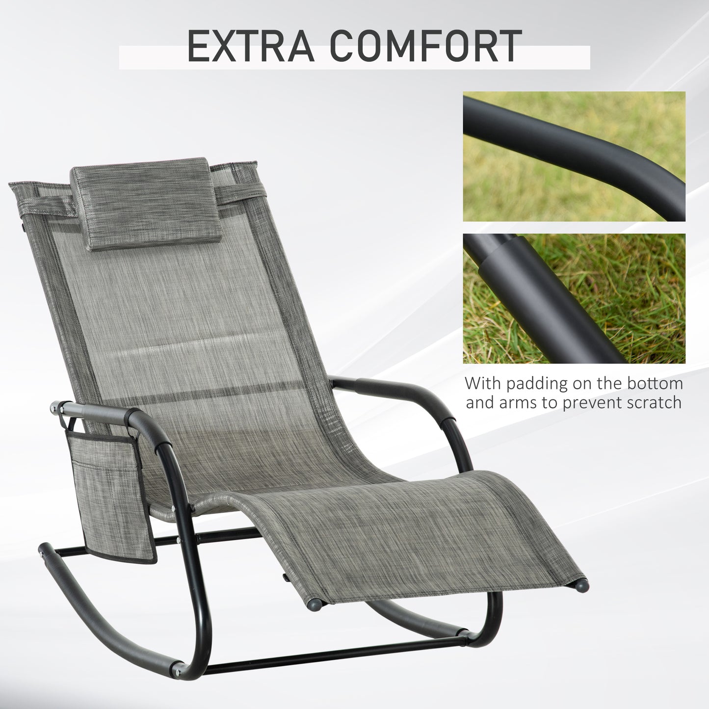 Outdoor Garden Rocking Chair