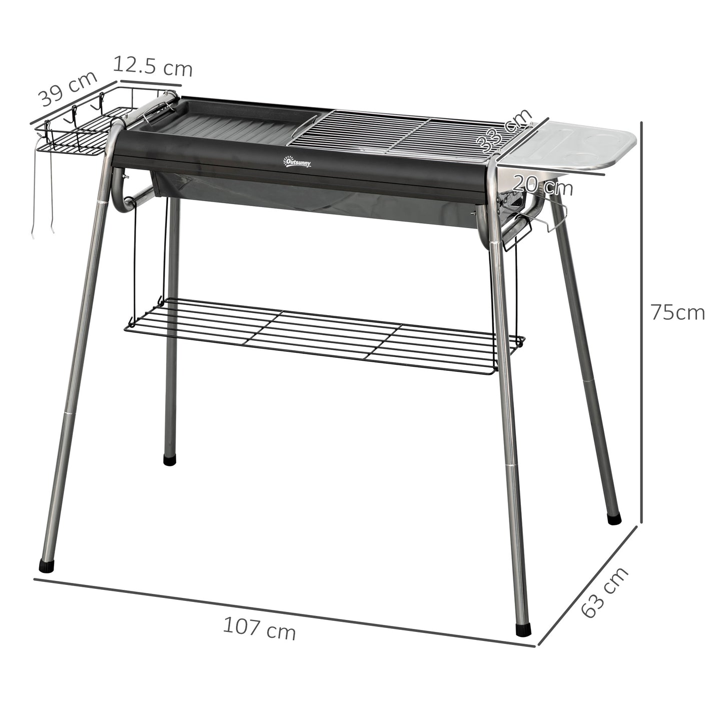 Charcoal BBQ Grill