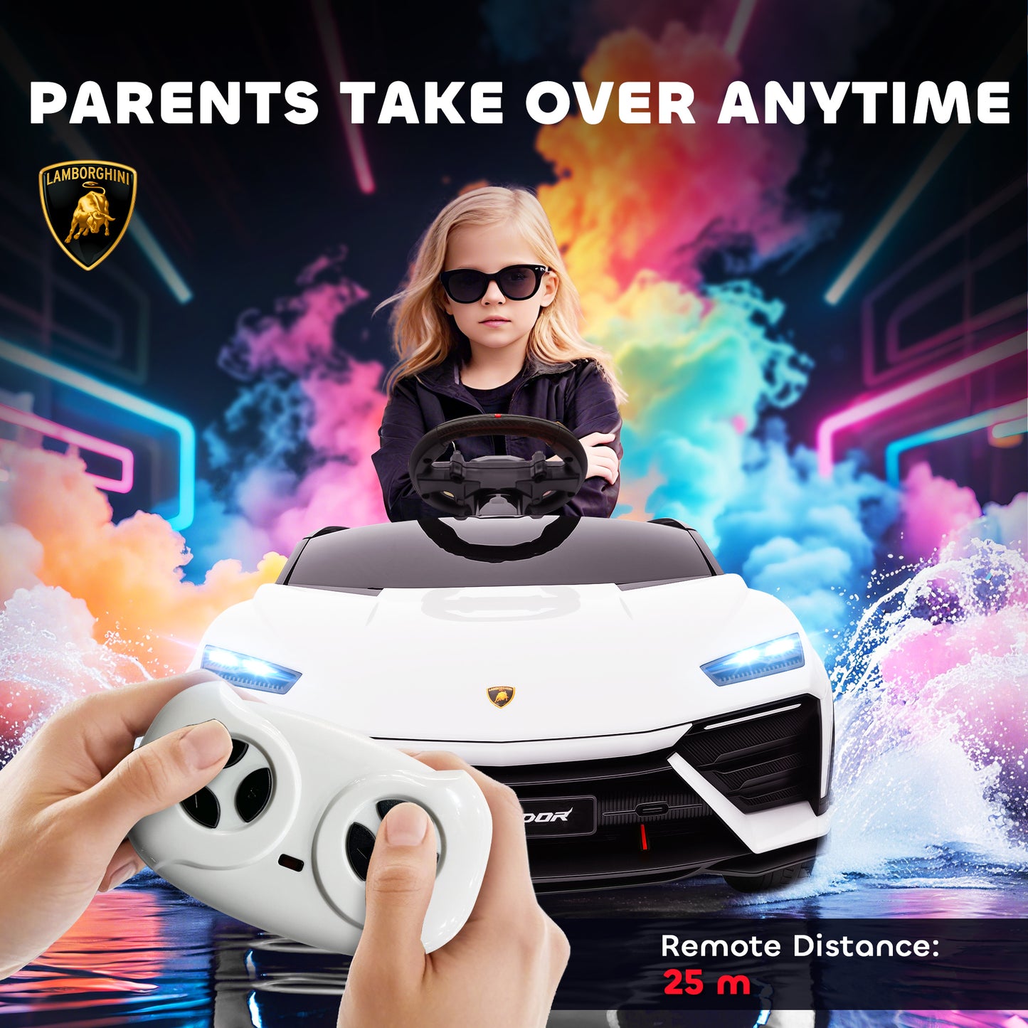 12V Licensed Lamborghini Electric Cars for Kids