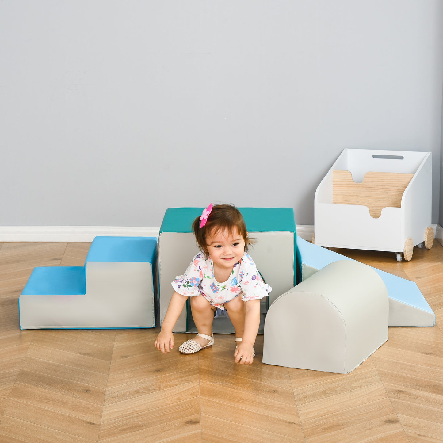 4-Piece Soft Play Set for Toddlers 1-3 Years