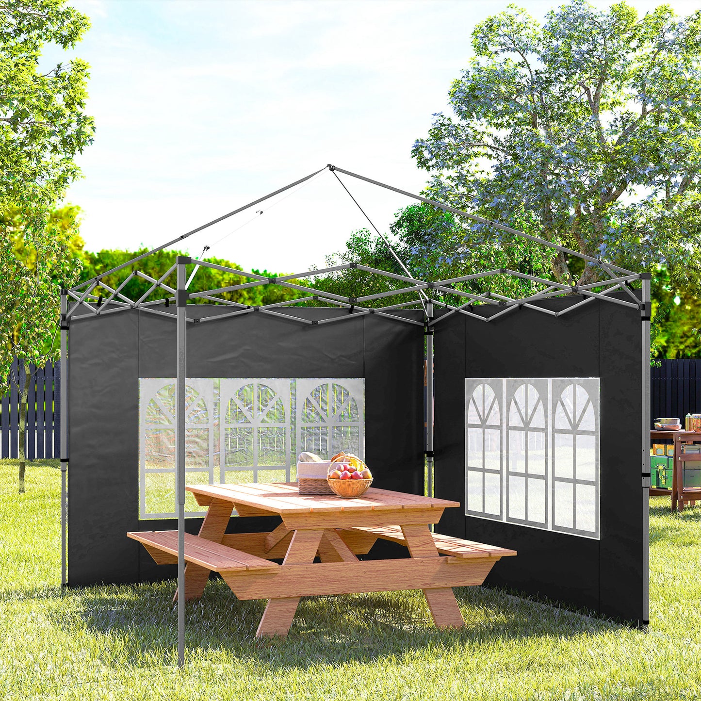 Gazebo Side Panels, Sides Replacement with Window