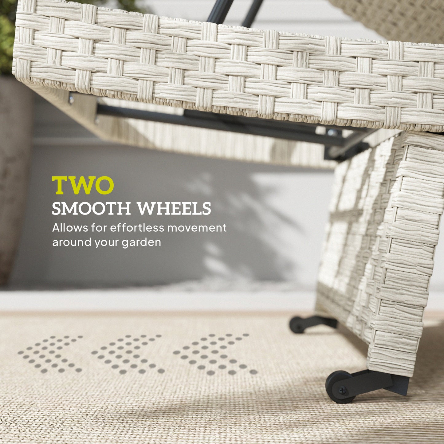 Outdoor PE Rattan Sun Lounger (1)