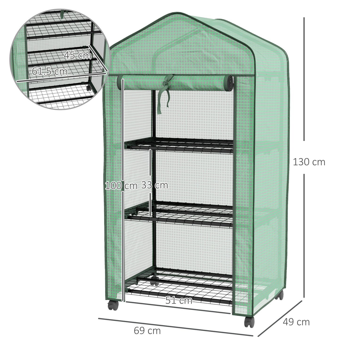 Three-Tier Mini Greenhouse (1)