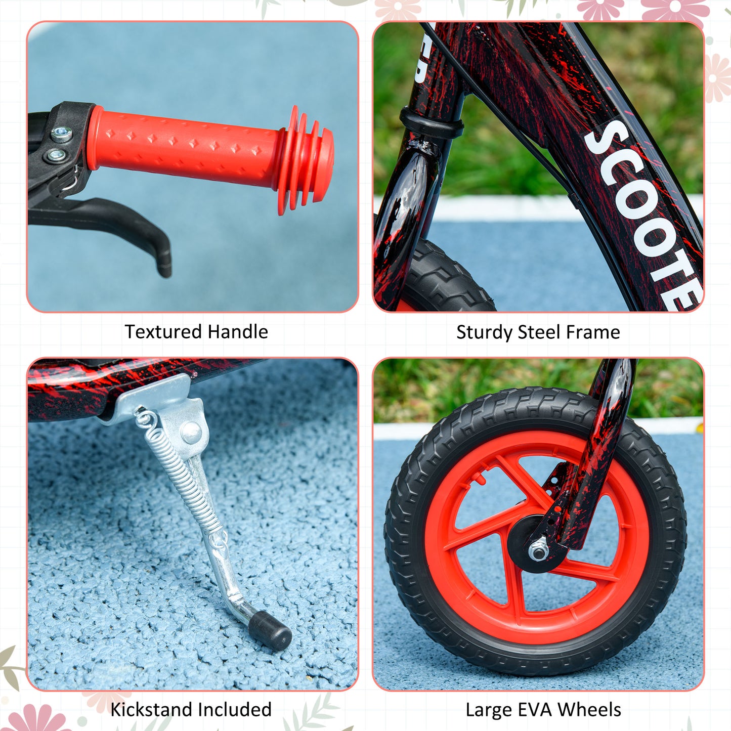 Kids Scooter with Adjustable Handlebar